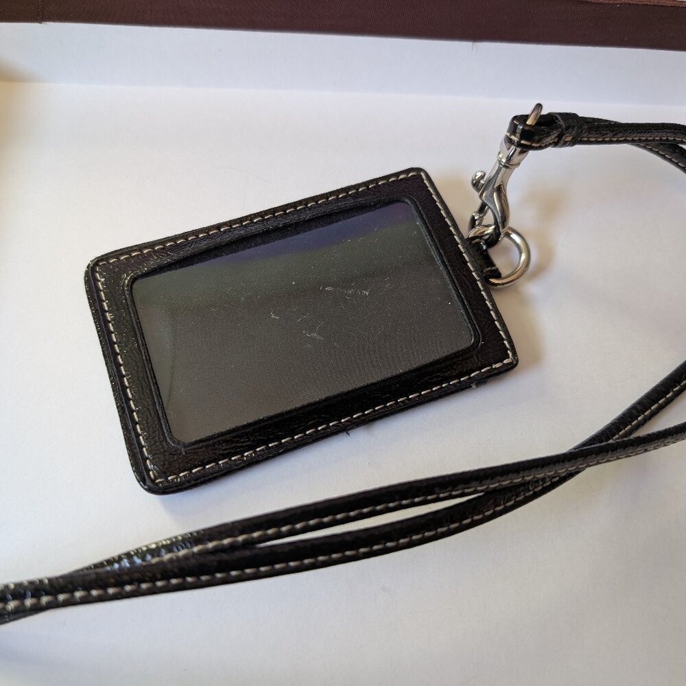 Authentic Coach lanyard